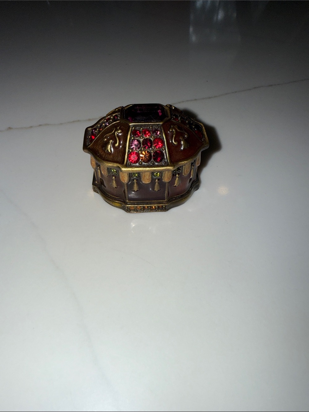 Jay strongwater jewel enameled trinket box
